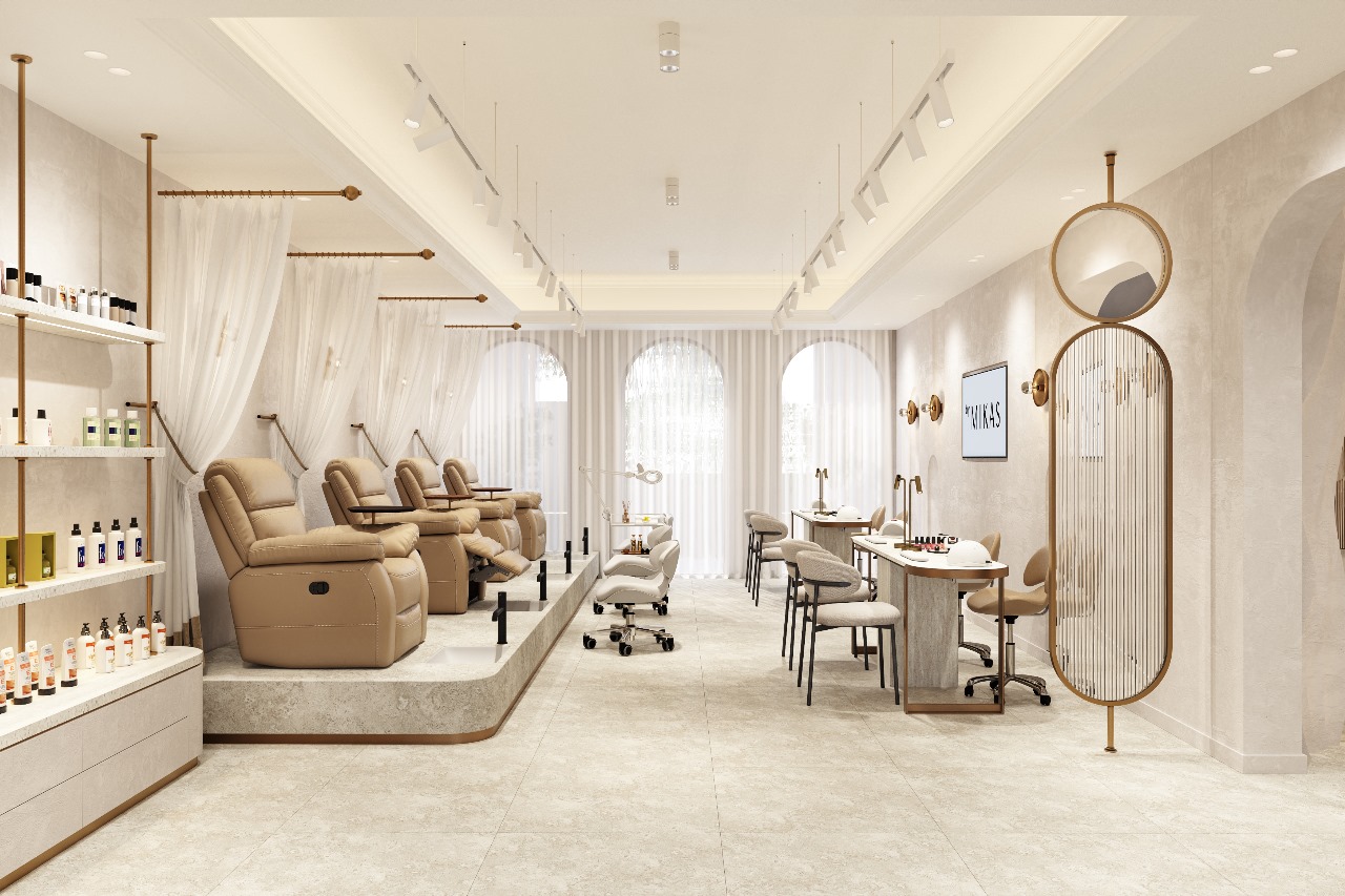 Commercial Fit-Out Abu Dhabi | Beauty by Mikas Turnkey Project - Arcave ...